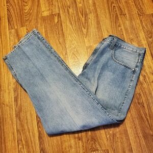 Vintage Rocawear Jeans Men 40x33 Light Denim‎ Baggy Y2K